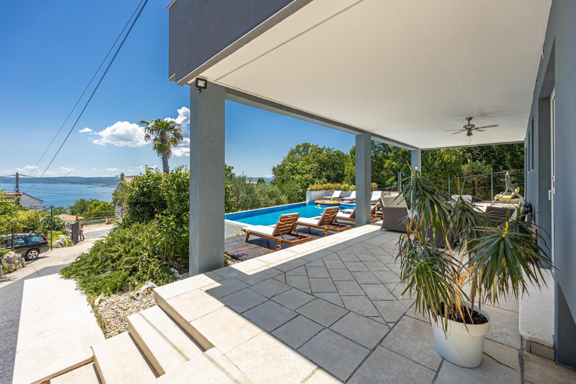 Organic Gardens Villa Crikvenica Kültér fotó